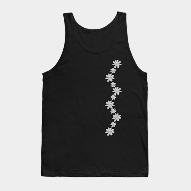 Flowers chain flower tendril flowers floral Tank Top by rh_naturestyles